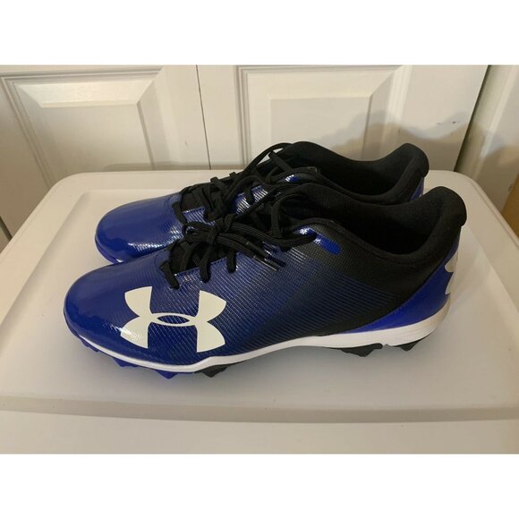 New UNDER‎ ARMOUR UA LEADOFF LOW RM MEN\'S BASEBALL CLEATS SZ 14 BLUE 1297317 001 main image 5